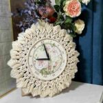 chasy roza makrame | Виринея Макраме